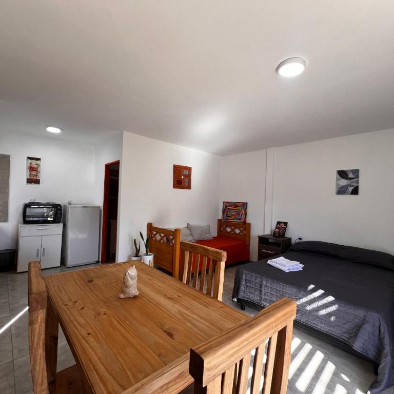 Complejo de Cabañas CABLE A TIERRA Cabaña Bonarda mono ambiente - Casa con 1 dormitorio - 8