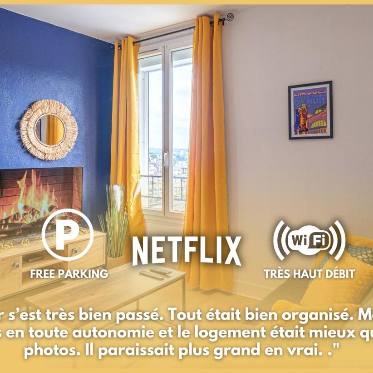 Bleu Nuit - Welc'Home - Parking inclus, WIFI haut débit, 600m de la gare, au calme - Appartamento con 1 Camera da Letto - 22
