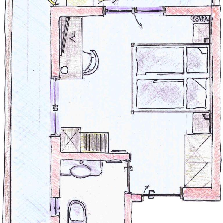 Adelsbergers Bergland - Economy Doppelzimmer mit Dusche - 3