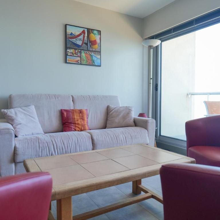 Appartement une chambre avec vue sur la baie des Sables 4 personnes - Appartement 1 Chambre - 12