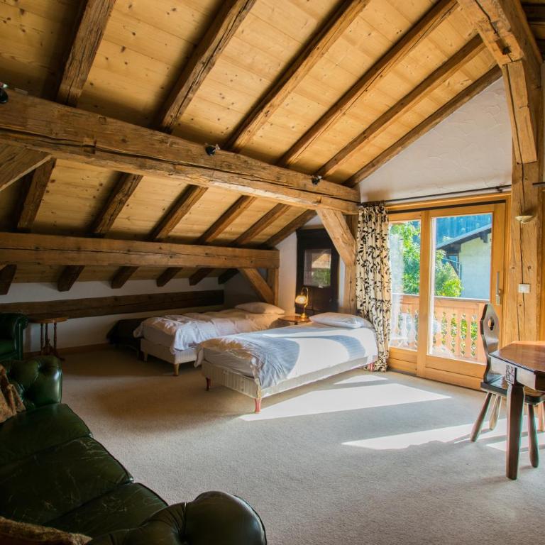 La Ferme du Château - Chambre Double ou Lits Jumeaux avec Balcon - 3