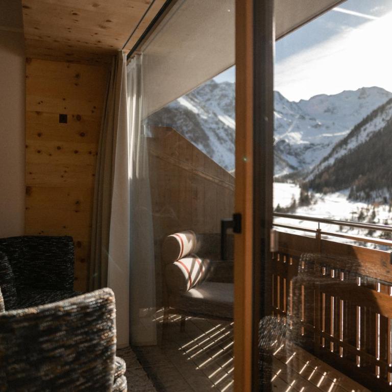 Hotel Cristallo - Doppelzimmer mit Bergblick - 1