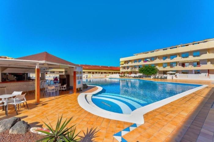 Playa Paraiso Costa Adeje Marina Palace 1BR Pool & Wifi - Apartamento Clásico de 1 dormitorio con cama extragrande - 9