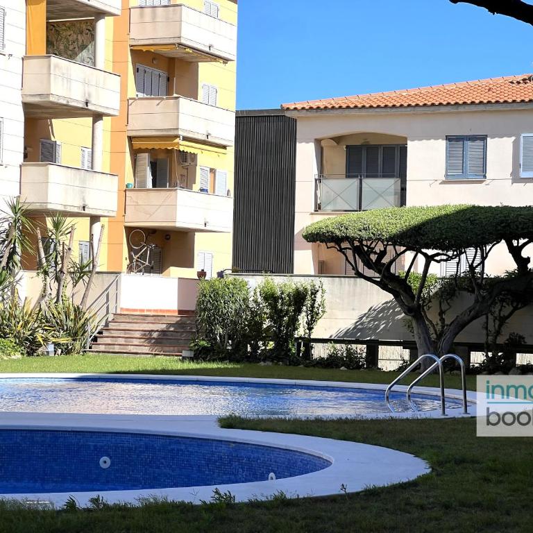 Sol Cambrils Apartment, climatizado, parking y piscina - Apartamento de 2 dormitorios con vistas a la piscina - 8