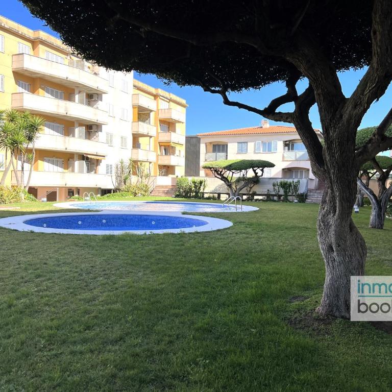 Sol Cambrils Apartment, climatizado, parking y piscina - Apartamento de 2 dormitorios con vistas a la piscina - 12