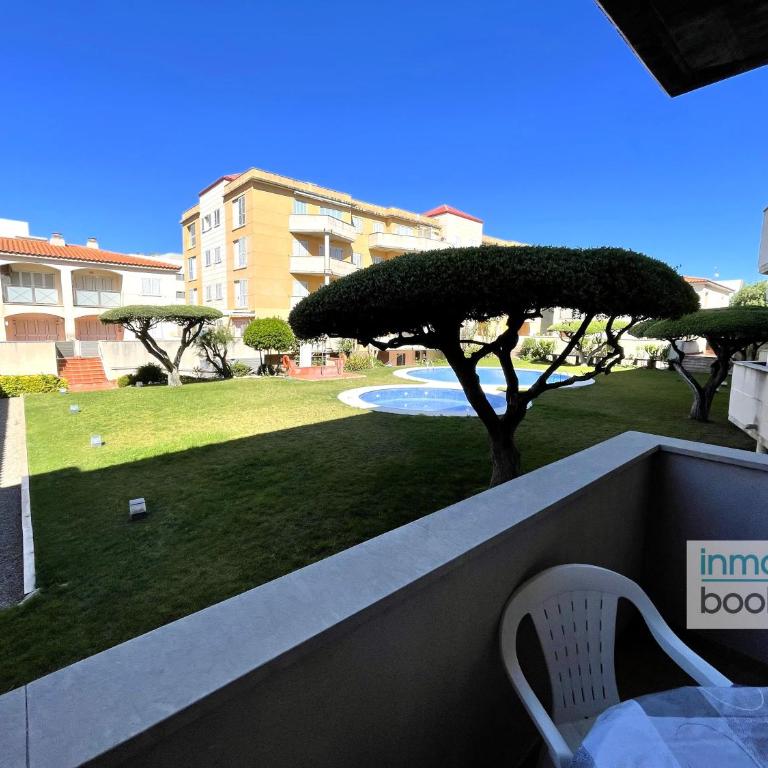 Sol Cambrils Apartment, climatizado, parking y piscina - Apartamento de 2 dormitorios con vistas a la piscina - 23