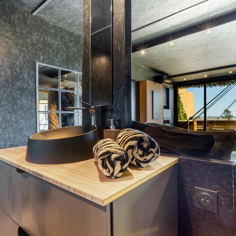 L'écrin noir Port nature - Appartement 1 Chambre - 12