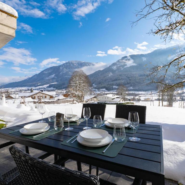 Alpenchalet zurHinterochsenweide SKI IN & SKI OUT - Apartment mit 2 Schlafzimmern und Dusche - 82