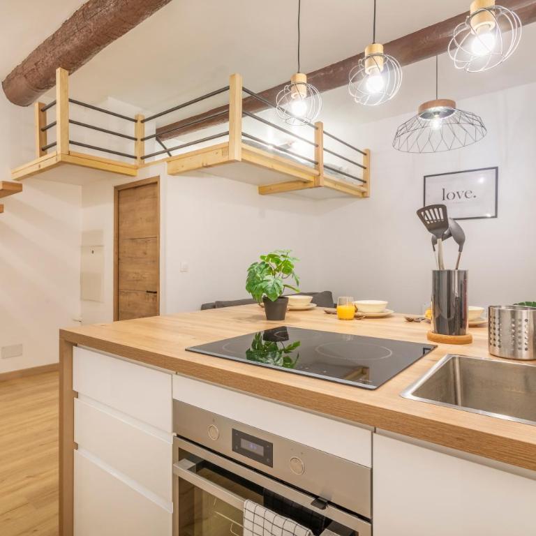 Studio Aixois Mezzanine - Appartement 1 Chambre - 12