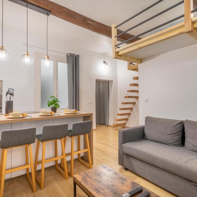 Studio Aixois Mezzanine - Appartement 1 Chambre - 4
