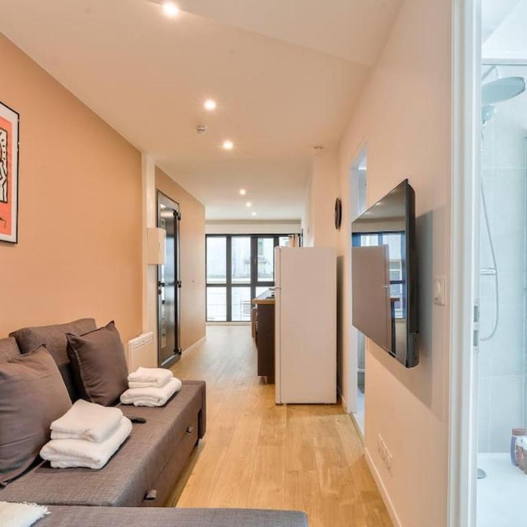 Charme Parisien 4 Personnes, 1 chambre, 19ème - Appartement 1 Chambre - 3