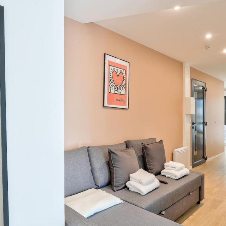 Charme Parisien 4 Personnes, 1 chambre, 19ème - Appartement 1 Chambre - 6