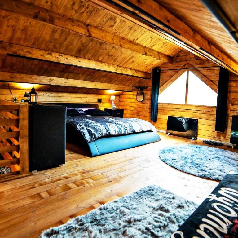 Wyoming Lodge - LUXE et SPA - Vue lac Aiguebelette - Chalet mit 1 Schlafzimmer - 26