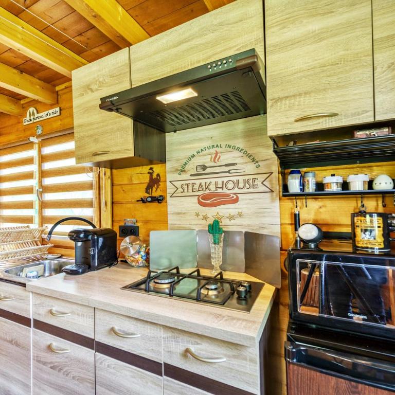 Wyoming Lodge - LUXE et SPA - Vue lac Aiguebelette - Chalet mit 1 Schlafzimmer - 21