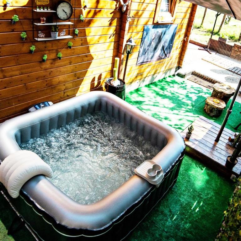 Wyoming Lodge - LUXE et SPA - Vue lac Aiguebelette - Chalet mit 1 Schlafzimmer - 9