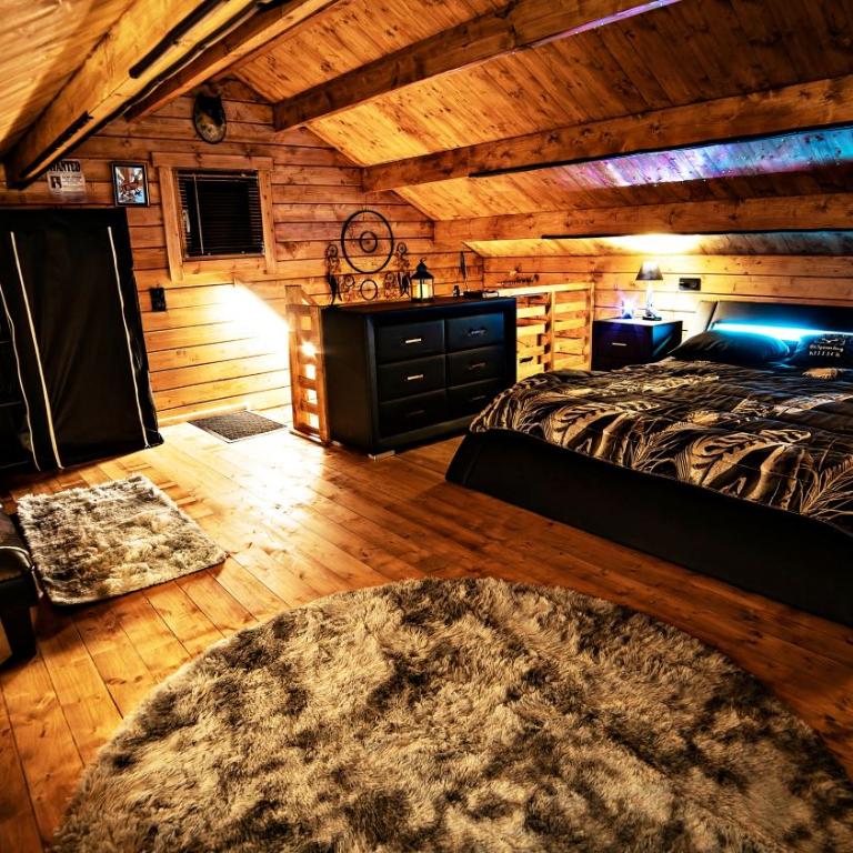 Wyoming Lodge - LUXE et SPA - Vue lac Aiguebelette - Chalet mit 1 Schlafzimmer - 27