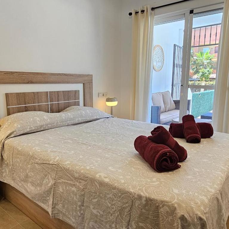 Apartamentos Paraíso Vera Playa, Fatu Hiva, Bajo A con piscina privada en jardín privado, PRIMERA LINEA de PLAYA, WIFI - Apartamento - Planta baja - 6