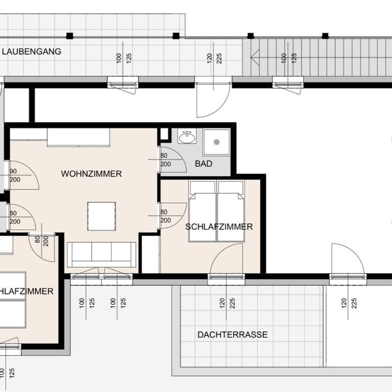 Miglurahof - Apartment mit 2 Schlafzimmern - 1