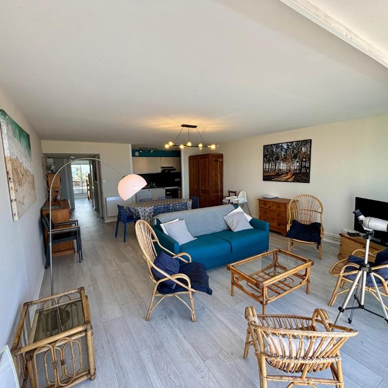 Appt traversant vu Mer et Dunes avec Garage - Appartement 2 Chambres - 1