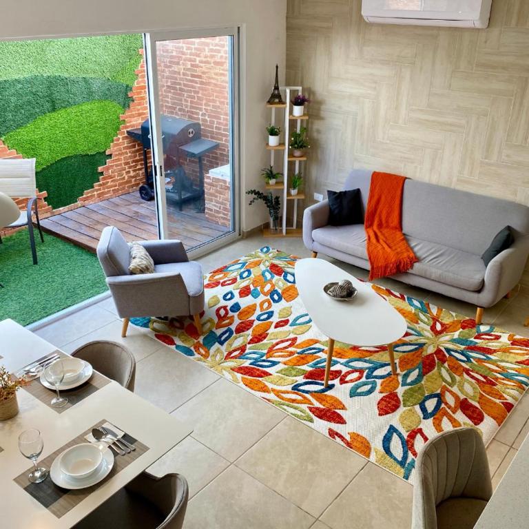 Casa en condominio privado, Alberca, terraza a 10 min de Playa Marlin - Three-Bedroom House - 1
