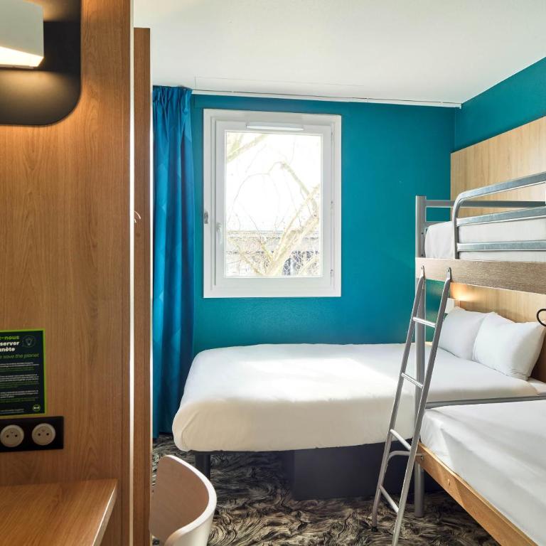B&B HOTEL Paris Porte de la Villette - Chambre Quadruple - Non-Fumeurs - 2