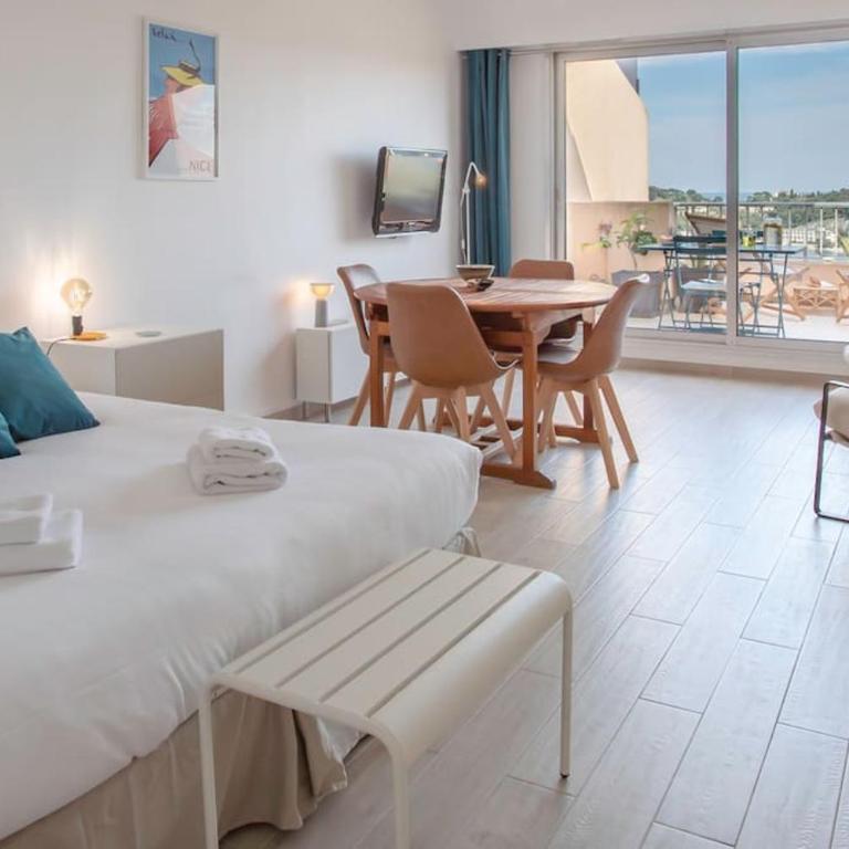 L20 Staywizus -Stunning sea view, terrace, parking, AC, Wifi - Appartement 1 Chambre - 13
