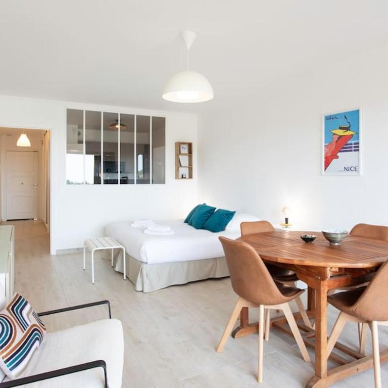 L20 Staywizus -Stunning sea view, terrace, parking, AC, Wifi - Appartement 1 Chambre - 23