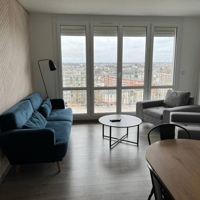 Une chambre privée bleu dans un appartement partagé - Doppelzimmer - 5