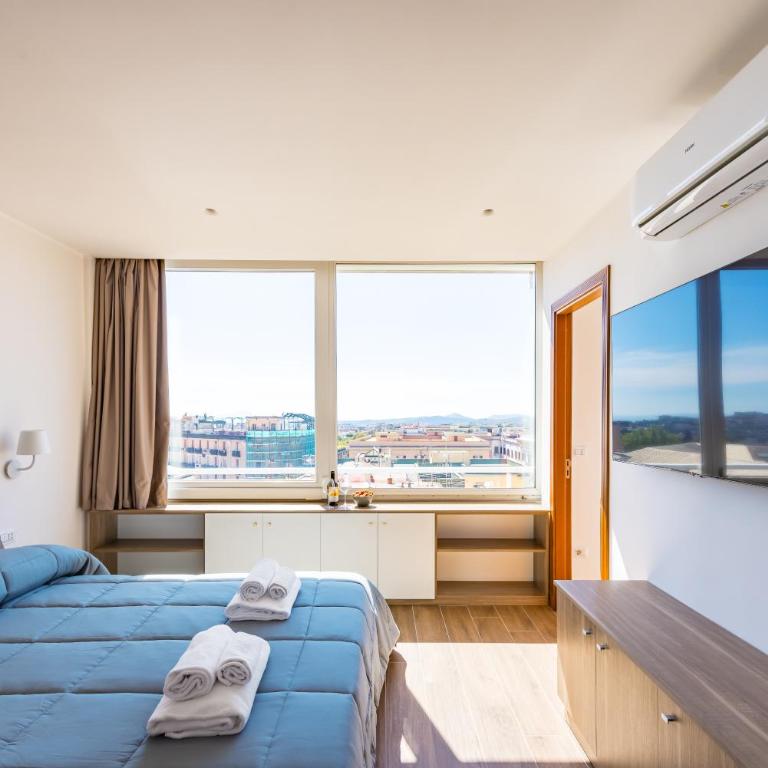Chiave di Fuga by NapoliApartments - Camera Matrimoniale Deluxe con Vista Mare Laterale - 11