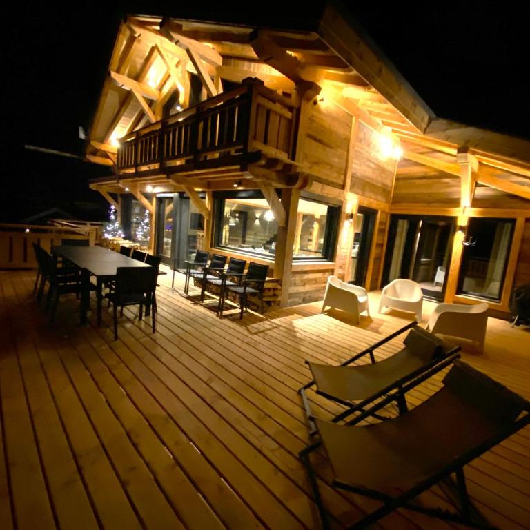 Chalet Aguila - Jacuzzi et sauna panoramique - vue spectaculaire - Chalet Supérieur - 85