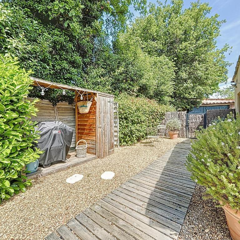 Villa "L'émeraude - Maison d'Hôtes - Jardin et parking privés - Valbonne - Maison 1 Chambre - 26