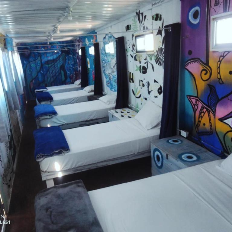 Peace Hostel MX - Cama en habitación compartida femenina de 6 camas - 4