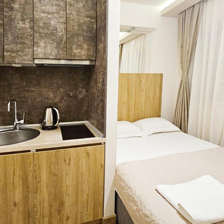 Basileus Apartments Budva - Niskobudžetna Dvokrevetna Soba sa Bračnim Krevetom - 1