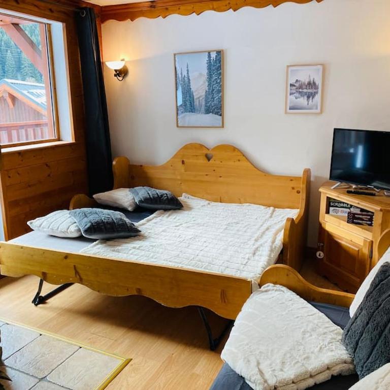 Oz en oisan APPART 6-8 PERS CHALET DES NEIGES Piscine -Sauna - Appartement 3 Chambres - 2