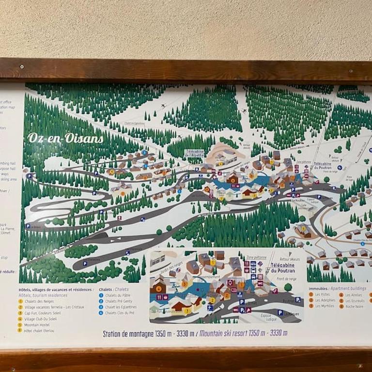 Oz en oisan APPART 6-8 PERS CHALET DES NEIGES Piscine -Sauna - Appartement 3 Chambres - 7