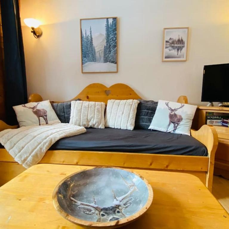 Oz en oisan APPART 6-8 PERS CHALET DES NEIGES Piscine -Sauna - Appartement 3 Chambres - 23