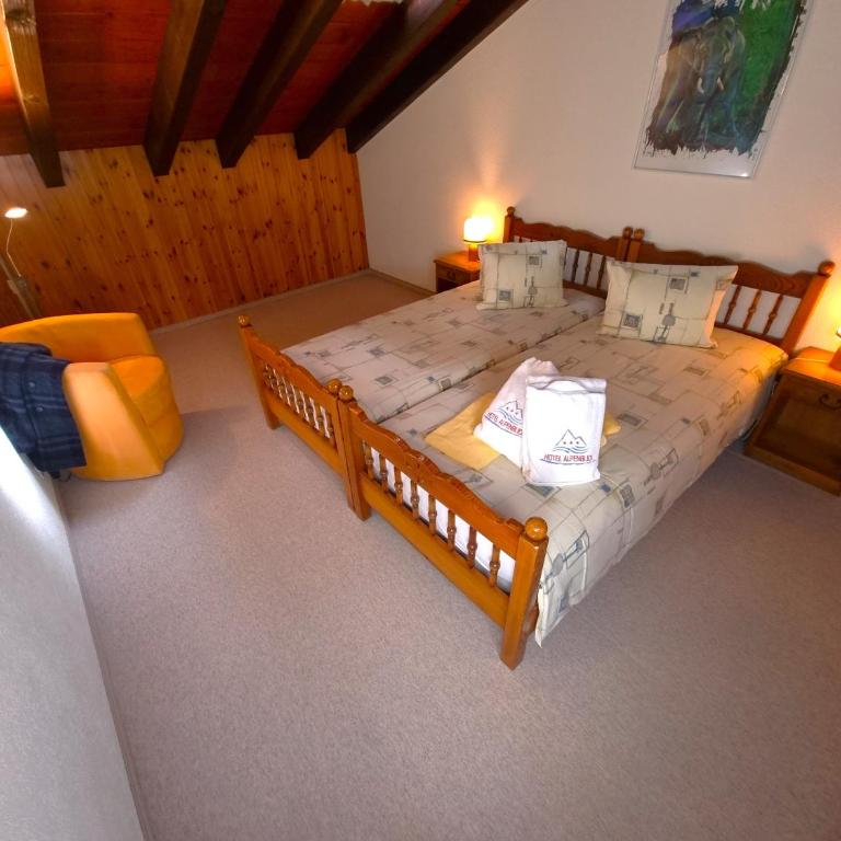 Hotel Alpenblick-Leukerbad-Therme - Familienzimmer mit Zugang zum Spa und Seilbahnnutzung - 5