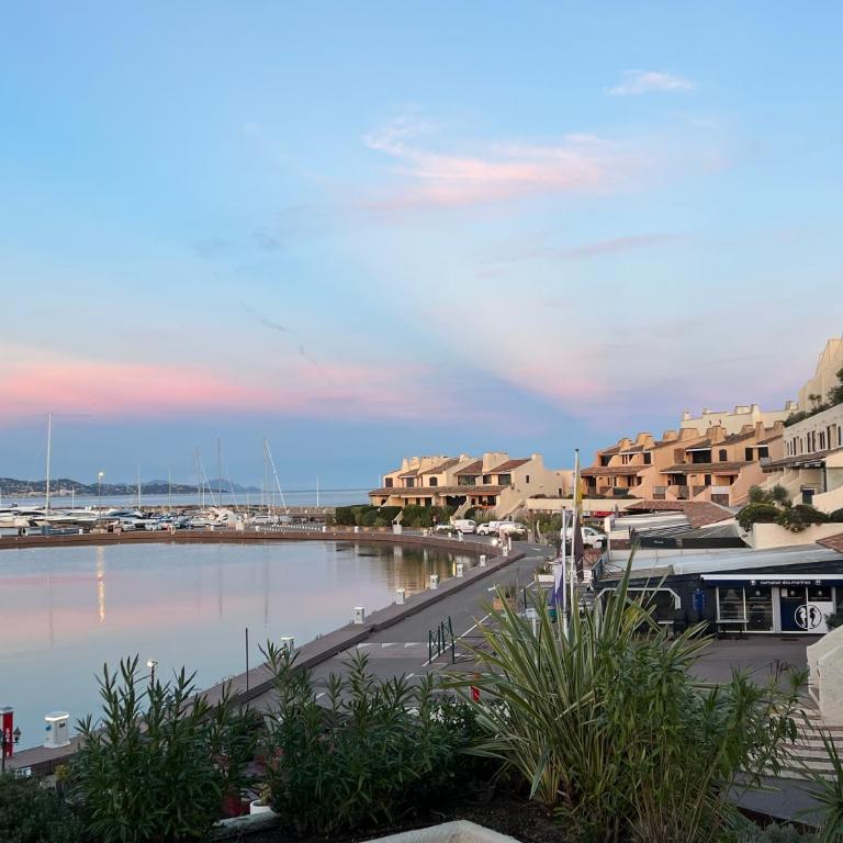 Belle vue Golfe de St Tropez Marines de Cogolin La Galiote - Apartment mit 2 Schlafzimmern mit Hafenblick - 11