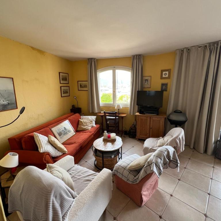 Belle vue Golfe de St Tropez Marines de Cogolin La Galiote - Apartment mit 2 Schlafzimmern mit Hafenblick - 33
