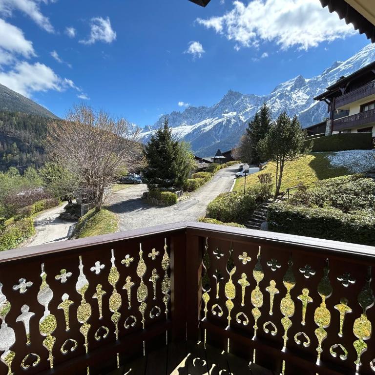 Les Houches vue magnifique avec piscine,pied des pistes de ski,garage - Appartement 1 Chambre - 9