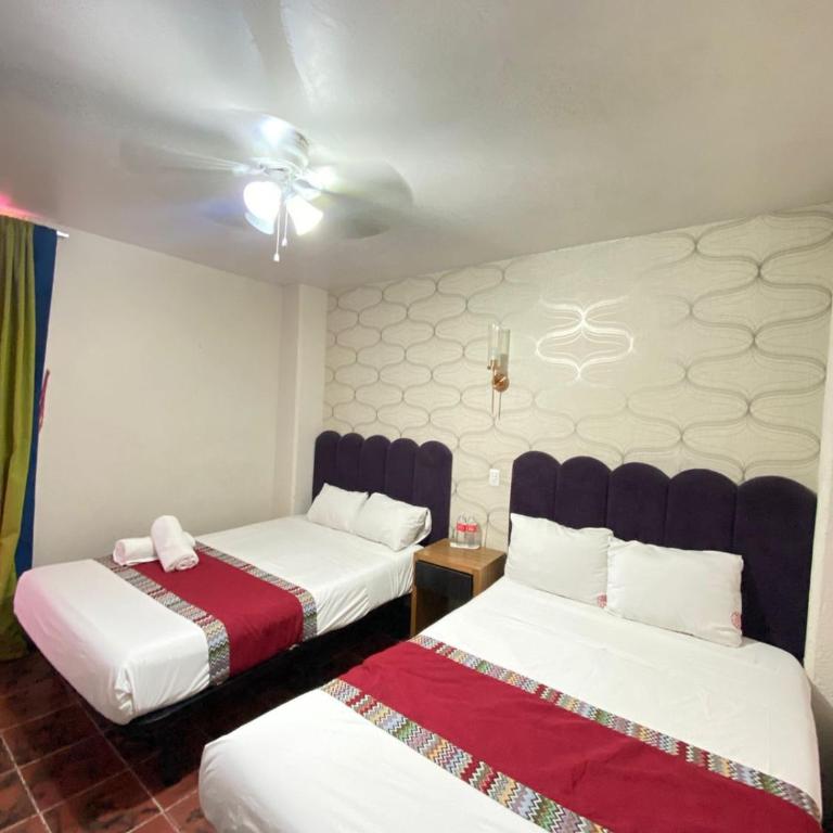 Hotel Flamingos - Habitación Doble - 2 camas - 1