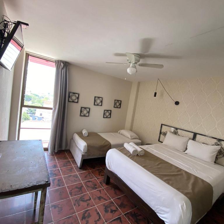 Hotel Flamingos - Habitación Doble - 2 camas - 3