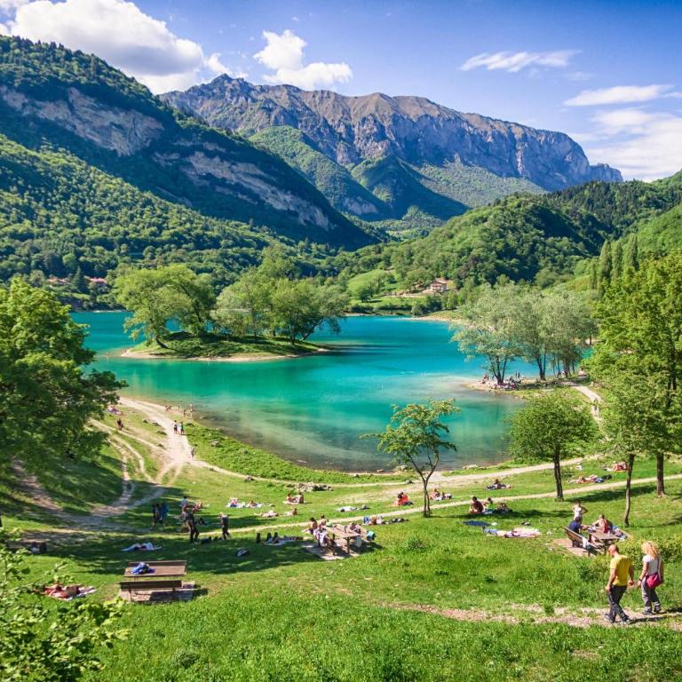 Appartamento Borgo Pastoedo near Lake Tenno - Happy Rentals - Appartement - Vue sur Lac - 23