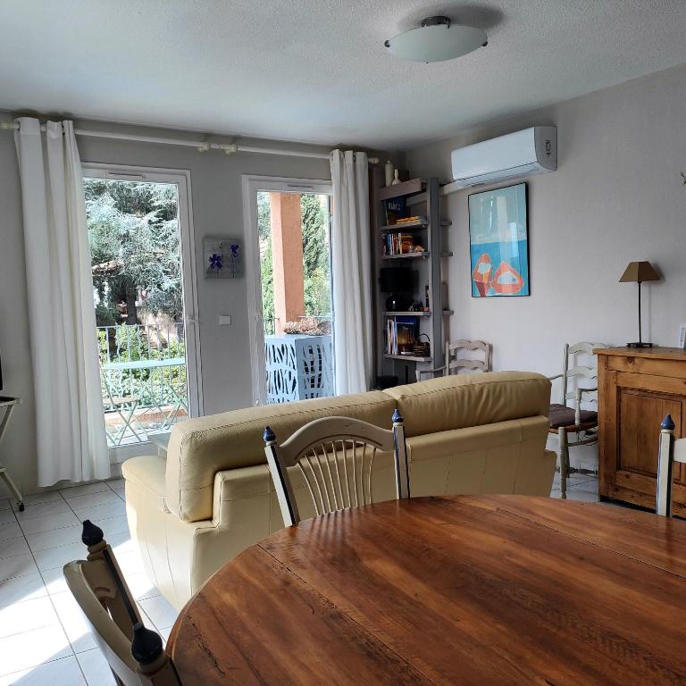 Grimaud - Villa Antoinette - Taîa - Apartamento de 2 dormitorios con vistas a la piscina - 6
