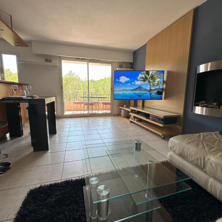Superbe 3pièces, balcon, garage, clim, piscine - Appartement 2 Chambres - 14