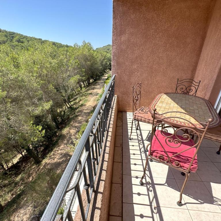Superbe 3pièces, balcon, garage, clim, piscine - Appartement 2 Chambres - 20