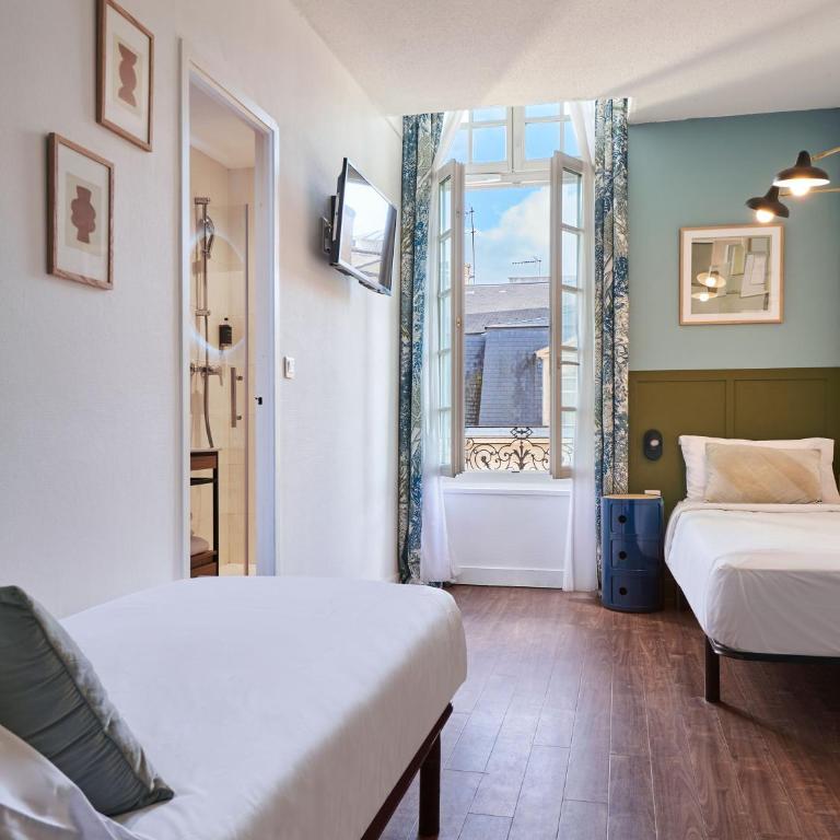 Hôtel Bordeaux Clémenceau by Happyculture - Chambre Lits Jumeaux - 4