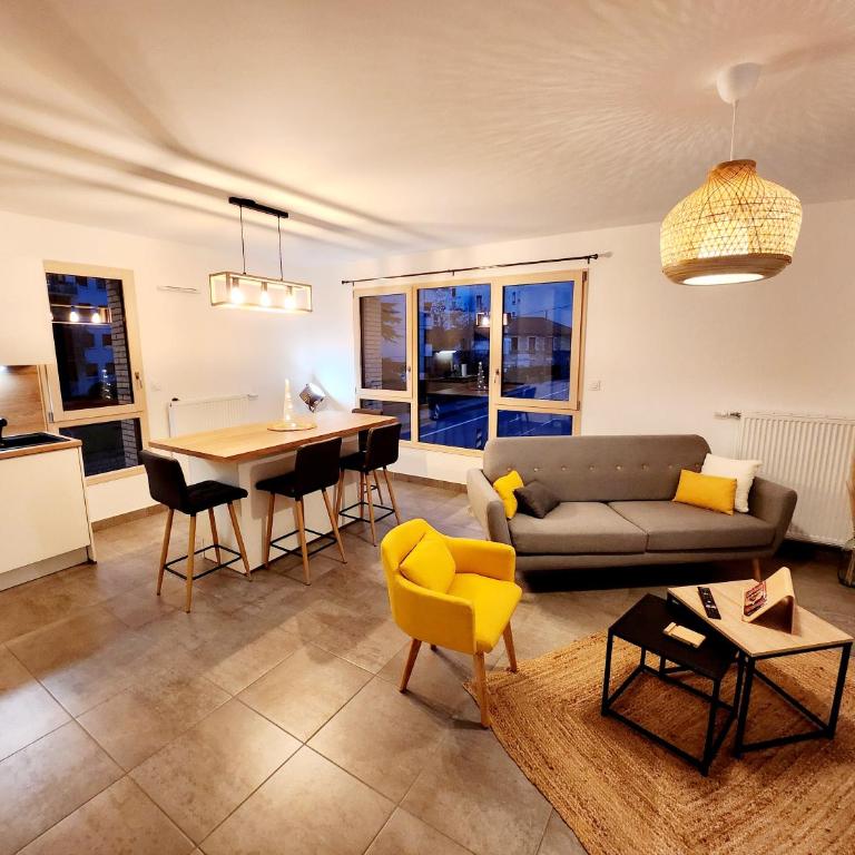 Lyon Part-Dieu superbe appartement 2 chambres - Appartement 2 Chambres - 7