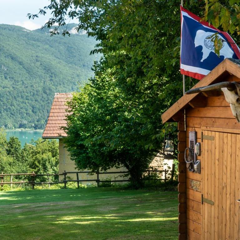 Wyoming Lodge - LUXE et SPA - Vue lac Aiguebelette - Chalet mit 1 Schlafzimmer - 15