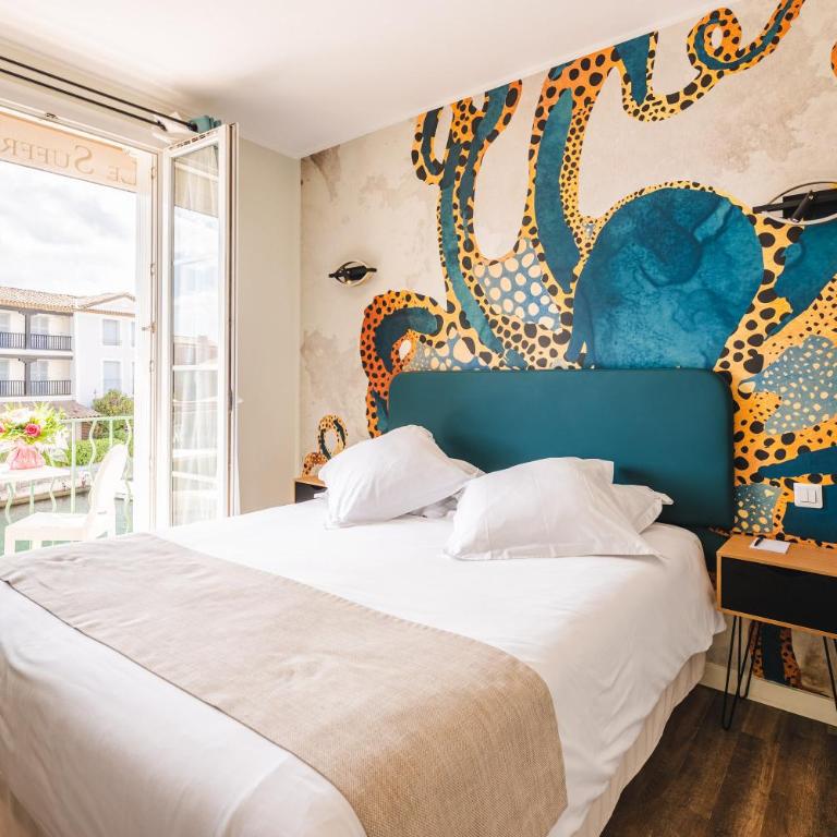Hotel Le Suffren Golfe de Saint Tropez - Chambre Double Supérieure avec Balcon - Vue sur Canal - 6
